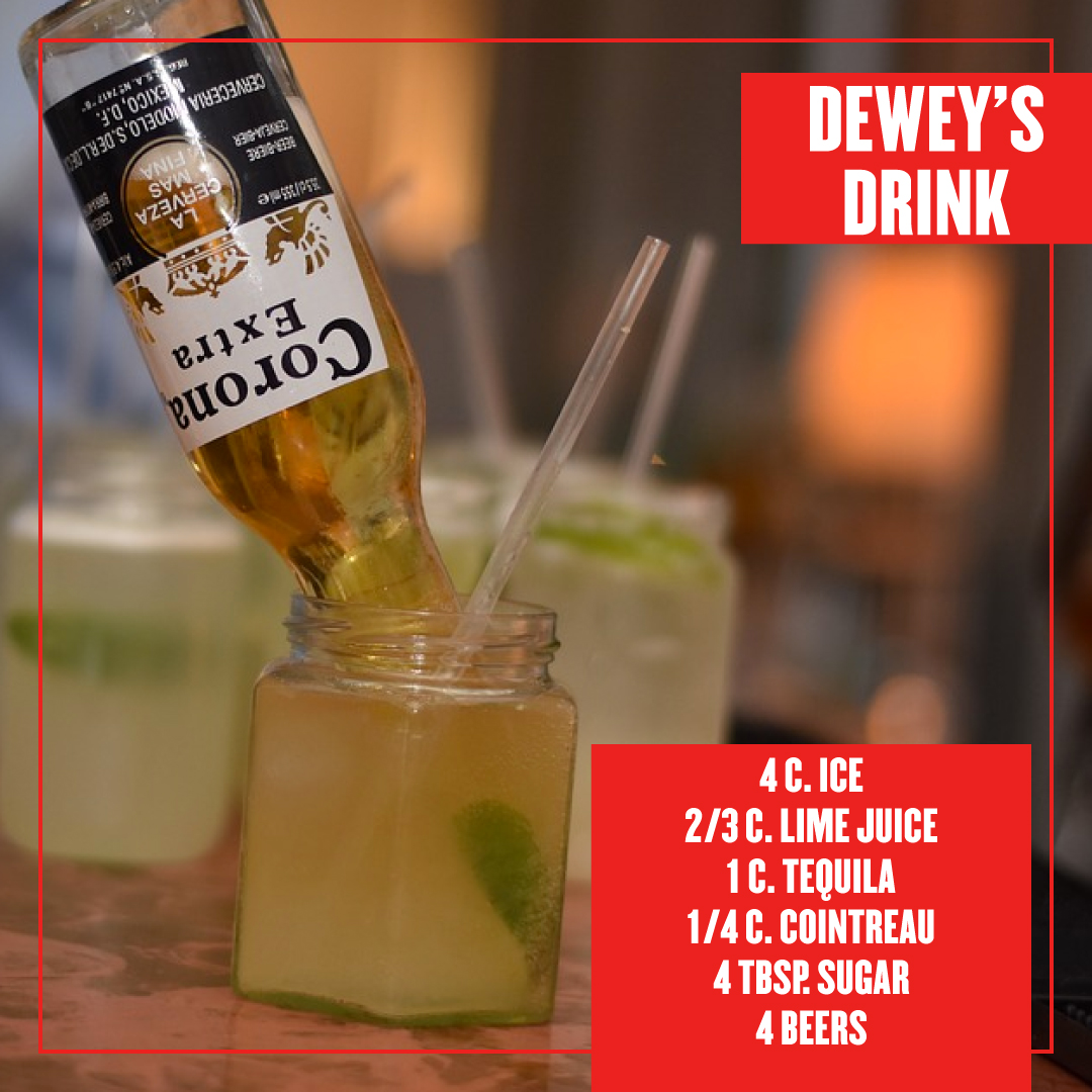 Margarita Recipes- School of Rock on Broadway- Dewey's drink