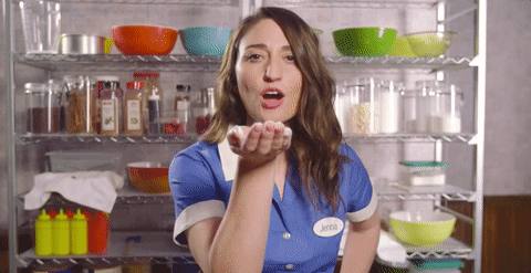 Sara Bareilles GIF- Waitress GIF