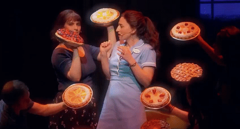 Sara Bareilles GIF- Waitress GIF