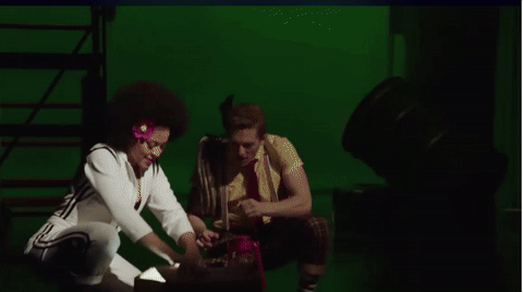 Spongebob Squarepants GIf- Musical Broadway- Ethan Slater GIF- Lilli Cooper GIF