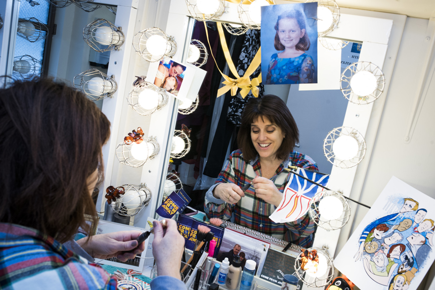 Come From Away- Broadway- Backstage- Sharon Wheatley