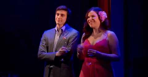Significant Other Broadway GIF- Gideon Glick GIF- Lindsay Mendez GIF