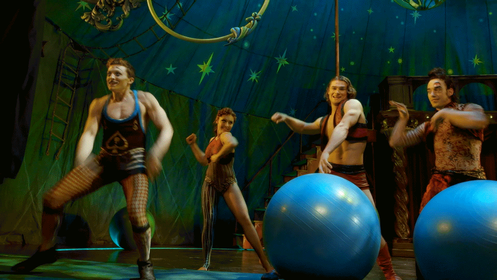 Pippin- Simple Joys- GIF- Patina Miller- Stunt