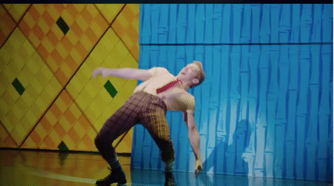 Spongebob Squarepants GIf- Musical Broadway- Ethan Slater GIF