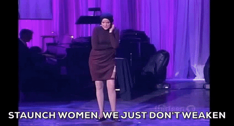 Christine Ebersole GIF- Grey Gardens GIF- Little Edie GIF- Staunch GIF- Staunch women GIF