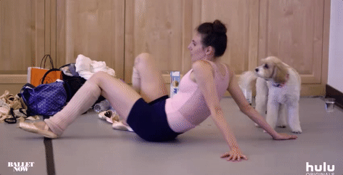 Tiler Peck Ballet Now GIF Puppy Tired GIF