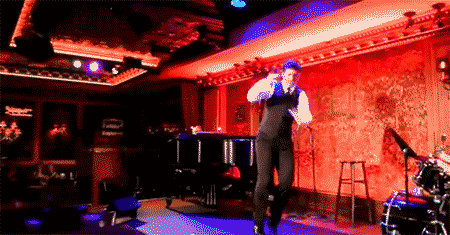 Tony Yazbeck- GIF- Broadway- On the Town- 54 Below