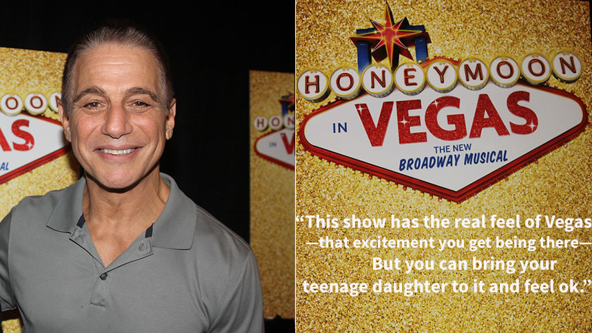 Honeymoon in Vegas- Tony Danza