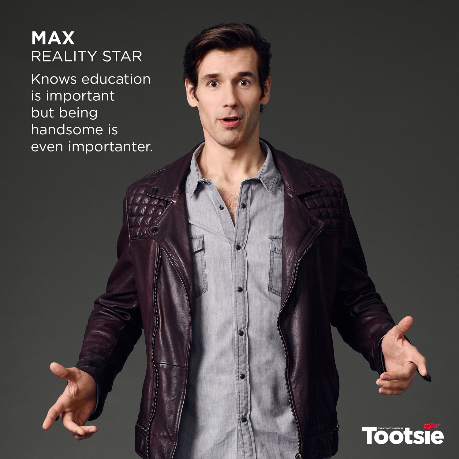 Tootsie Broadway Musical- Characters- John Behlmann - Max Von Horn