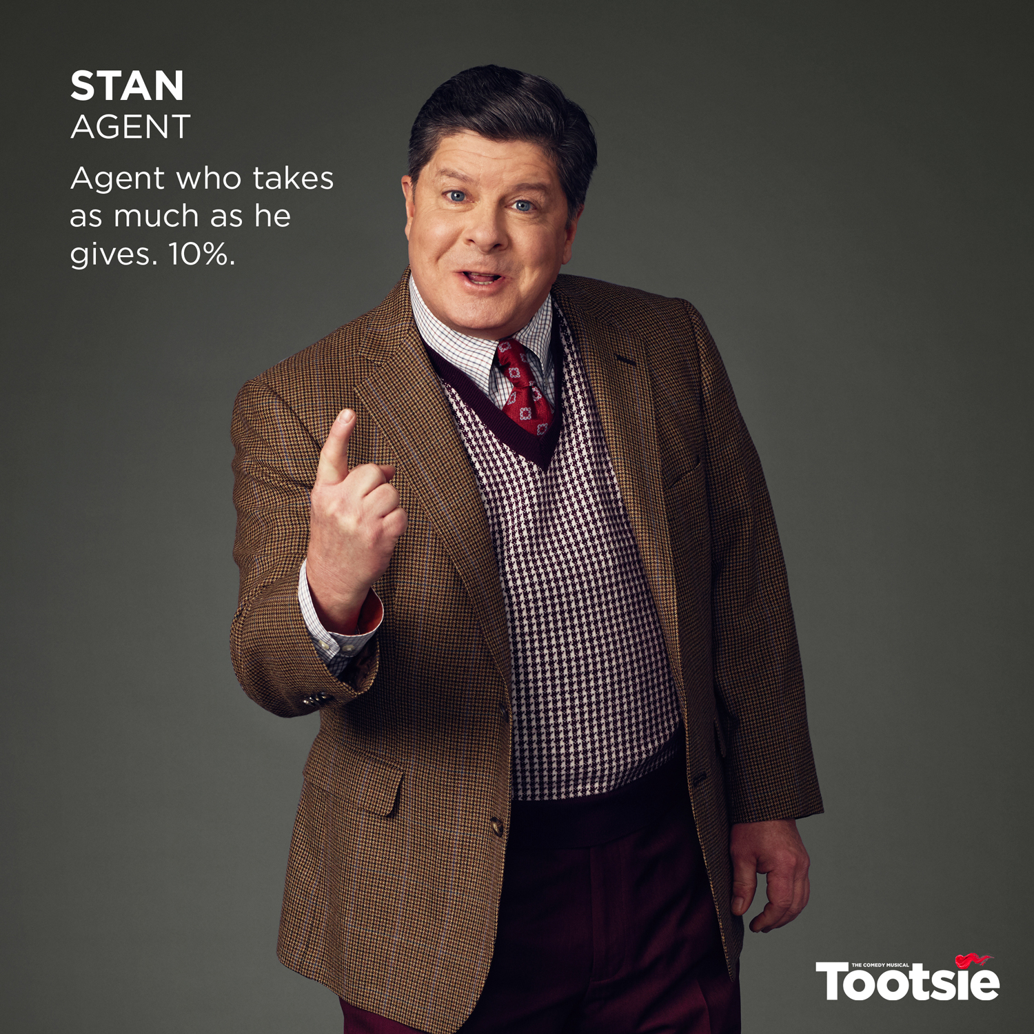 Tootsie Broadway Musical- Characters- Michael McGrath - Stan Fields