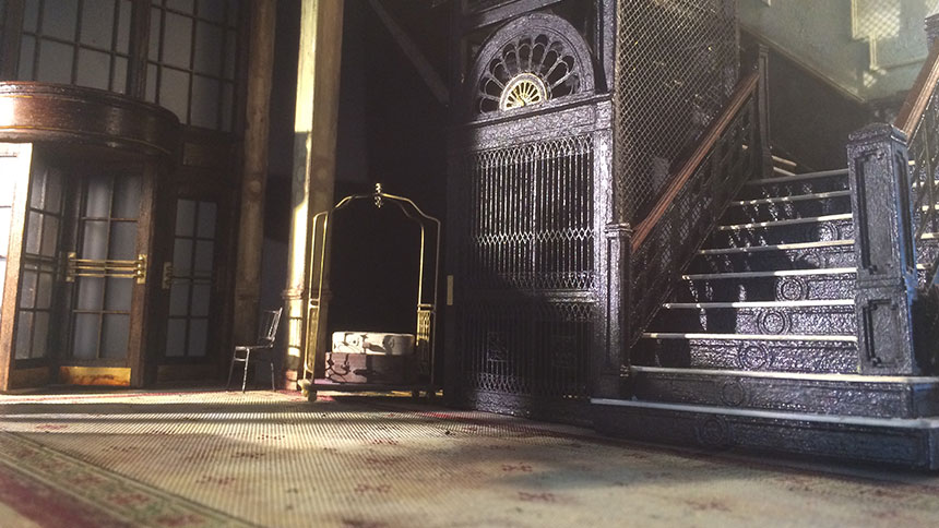 Hughie - Broadway- Christopher Oram- Set