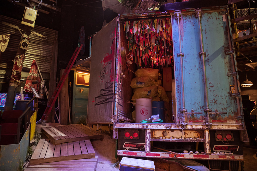Once On This Island Set Design Revival- Dane Laffrey
