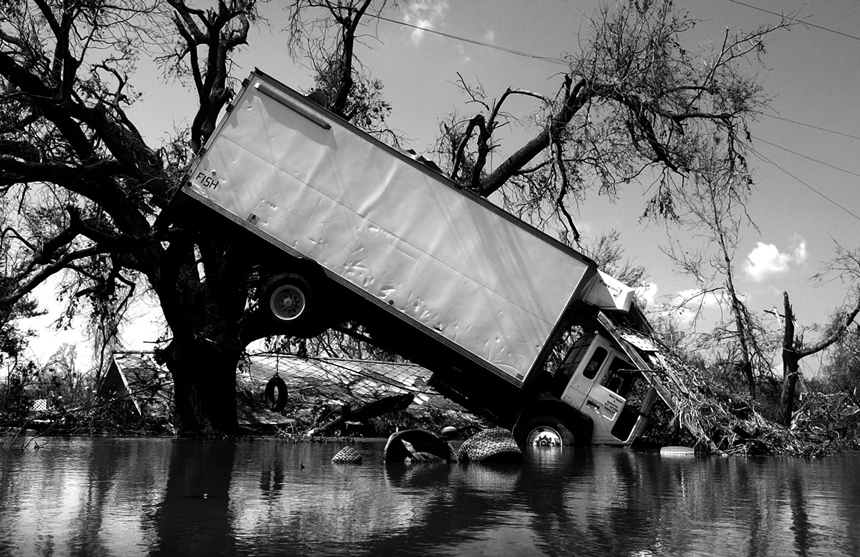 Once On This Island Set Design Revival- Dane Laffrey- Truck