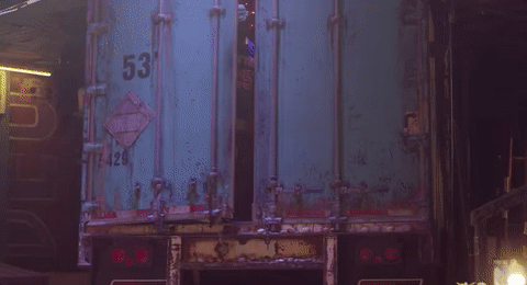 Once On This Island Set Design Revival- Dane Laffrey- Truck