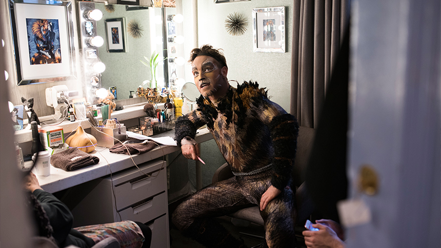 Tyler Hanes Backstage Cats Rum Tum Tugger