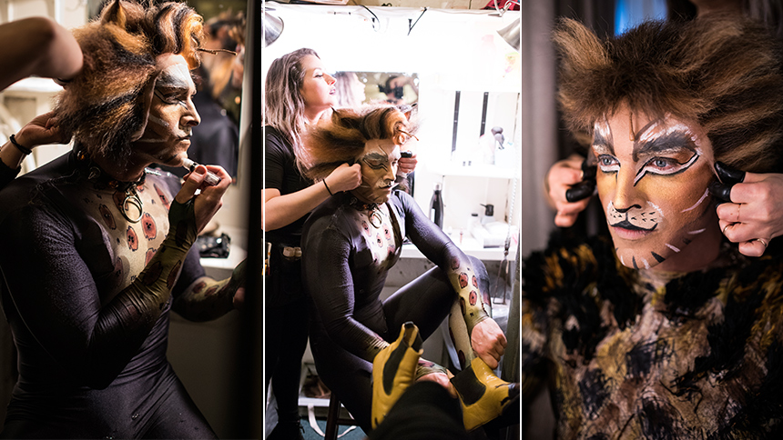 Tyler Hanes Backstage Cats Rum Tum Tugger
