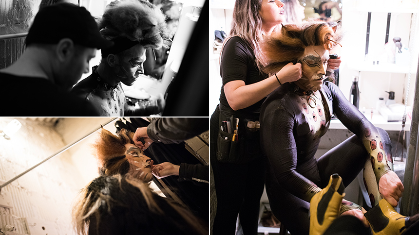 Cats- Broadway- Revival- Backstage- Tyler Hanes