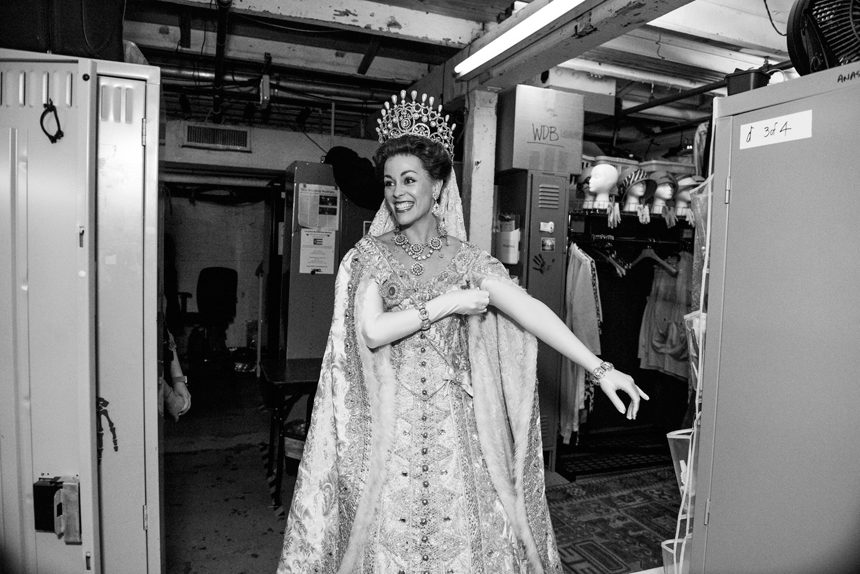 Lauren Blackman- Anastasia - Musical- Broadway- Backstage