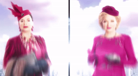 War Paint GIF- Patti LuPone GIf- Christine Ebersole GIF