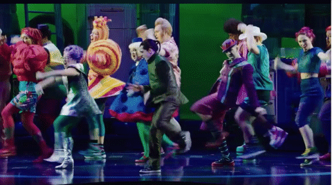 Spongebob Squarepants GIf- Musical Broadway- Wesley Taylor GIF- Dancing GIF
