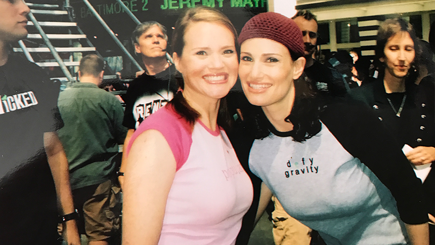 Jennifer Laura Thompson- Wicked- Idina Menzel- Broadway- 2004