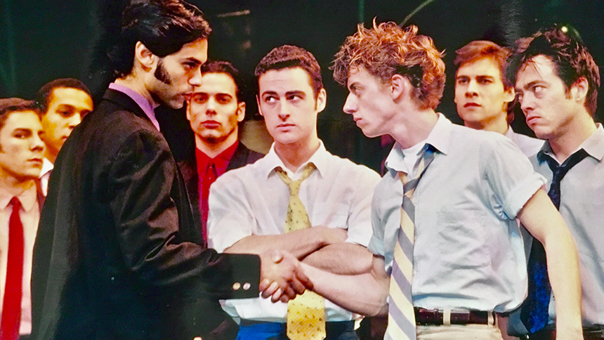Max von Essen- West Side Story- Christian Borle- Europe- Tony- Riff