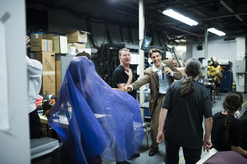Sunset Boulevard- Broadway- Michael Xavier- Backstage