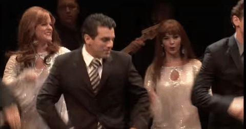 Jersey Boys GIF- Broadway GIF- Dancing GIF- Finale