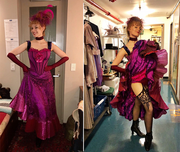 Christine Cornish Smith- My Fair Lady Broadway Revival- Catherine Zuber Costumes- Saloon Girl