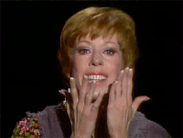 Carol Burnett GIF