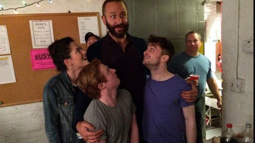 Mice and Men- Cripple- Chris O'Dowd- Daniel Radcliffe- Sarah Greene- Broadway