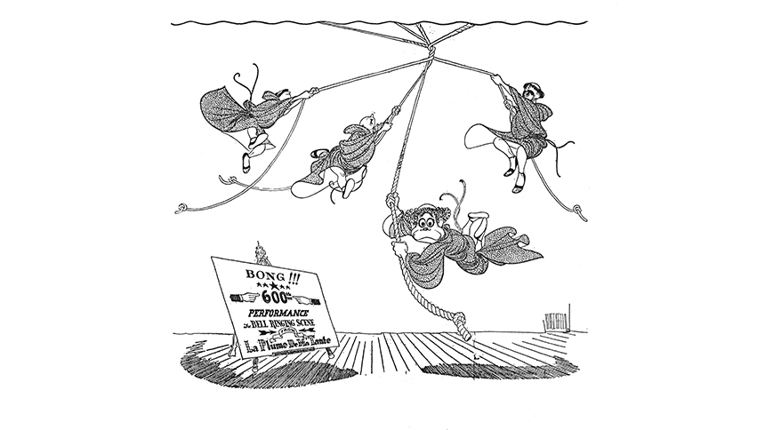 Al Hirschfeld- La Plume de Ma Tante- New York Times