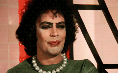 Rock Horror Frank GIF
