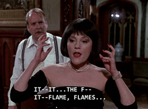 Clue- Madeline Kahn- Gif- Mrs. White