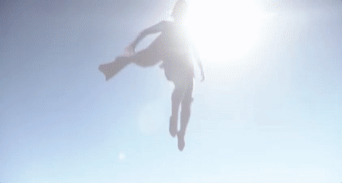 Flash Supergirl GIF