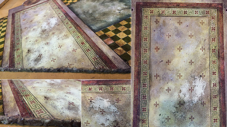 Hughie - Broadway- Christopher Oram- Set- Floor