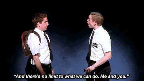 Nic Rouleau & Ben Platt- Book of Mormon
