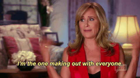 Sonja Morgan GIF- RHONY GIF- Sex Tips Discount