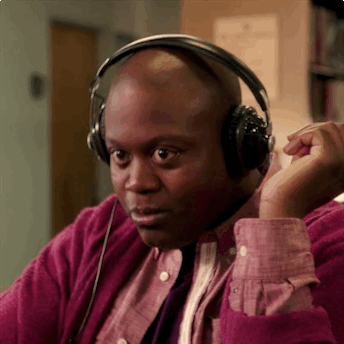 Tituss Kimmy Listening to Music GIF