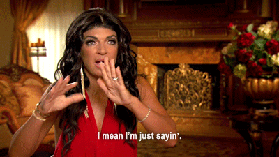 I'm Just saying GIF