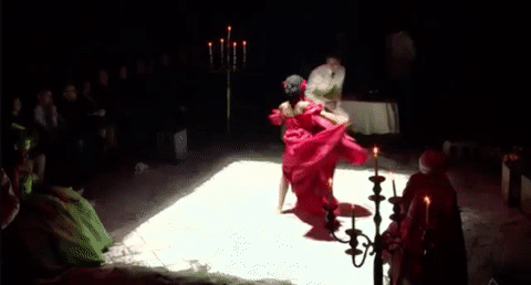 Once On This Island GIF- Ti Moune GIF- Hailey Kilgore GIF- Dance Ball