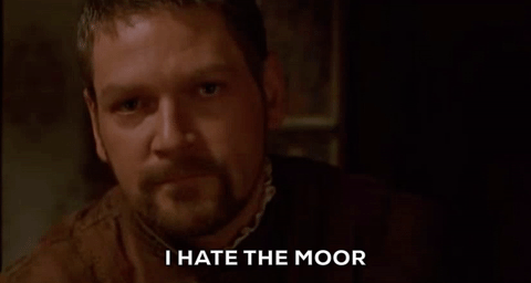 Othello GIF- Iago GIF- I Hate the Moor GIf- kenneth branagh GIF