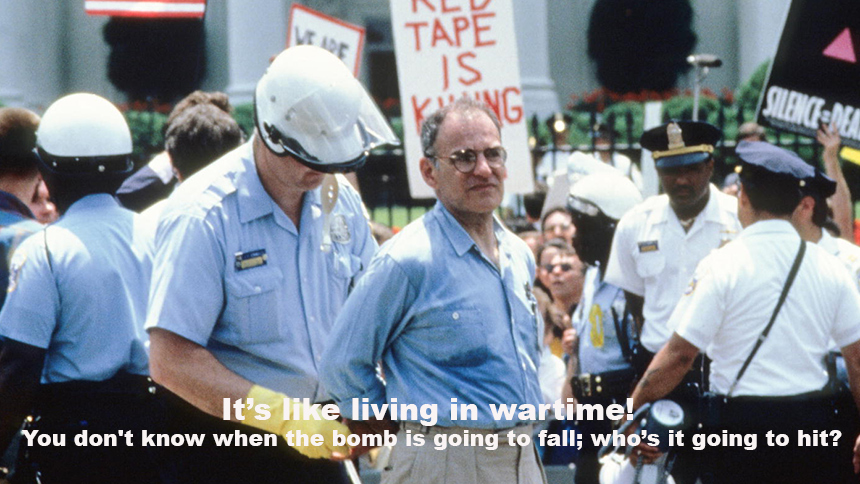 Larry Kramer- In Love and Anger- HBO- AIDS