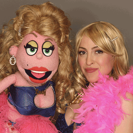 Dana Steingold- Avenue Q- GIF- Lucy the Slut Costume