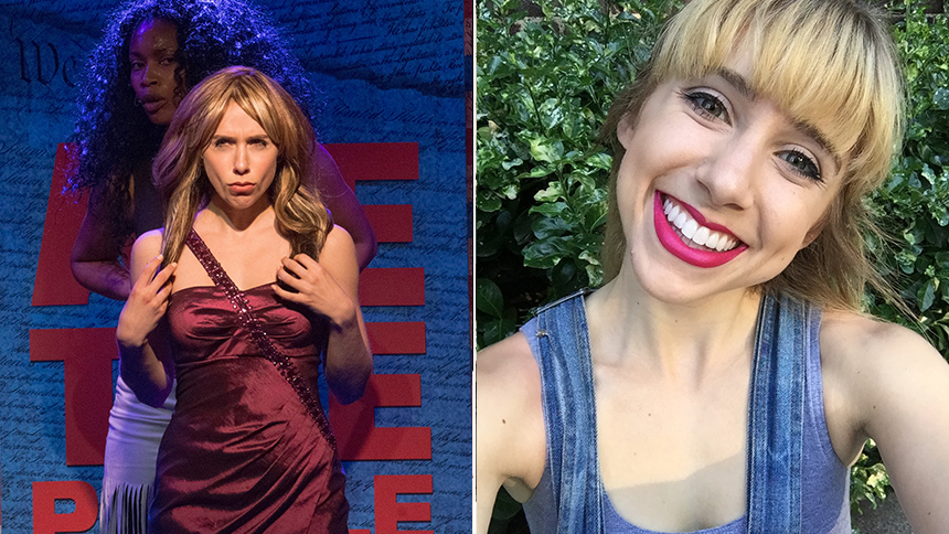Mia Weinberger- Me the People- off Broadway