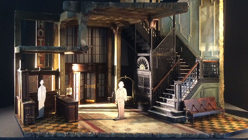 Hughie - Broadway- Christopher Oram- Set Model