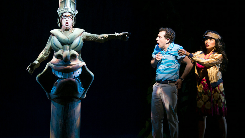 Catherine Ricafort - Nancy Opel- Rob McClure- Honeymoon in Vegas