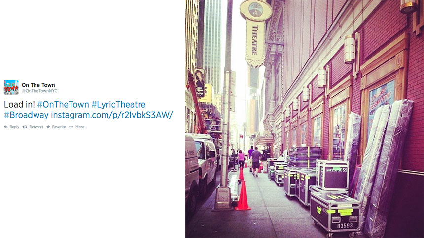 On the Town- Twitter-