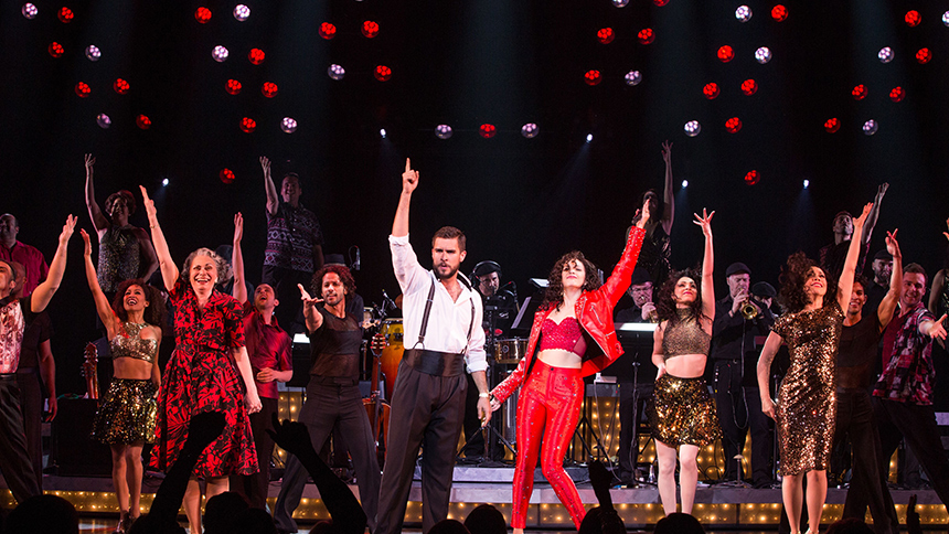 On Your Feet Broadway- Josh Segarra- Ana Villafañe