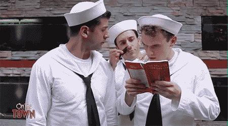 On the Town- GIF- Tony Yazbeck- Jay Armstrong Johnson -Clyde Alves